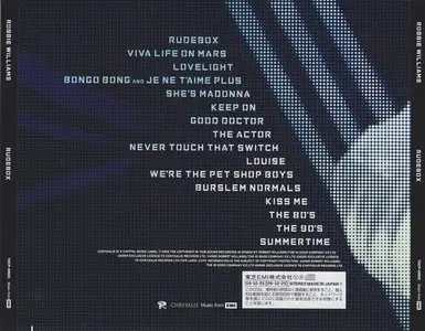 Robbie Williams - Rudebox [Japan Edition] (2006)