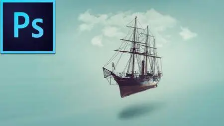 Photoshop Composition Tutorial - Flying Boat