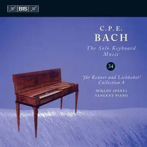 Miklós Spányi - C.P.E. Bach: The Solo Keyboard Music, Vol. 34 (2017)