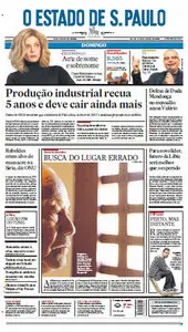 Jornal O Estado de São Paulo - 15 de julho 2012 - Domingo