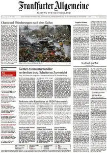 Frankfurter Allgemeine Zeitung vom Montag, 11. November 2013