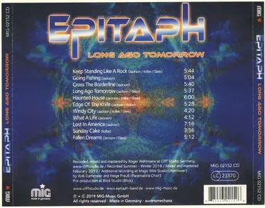 Epitaph - Long Ago Tomorrow (2019)