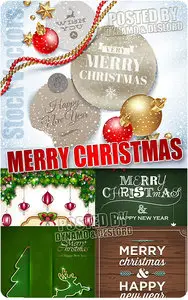 Merry Christmas - Stock Vectors
