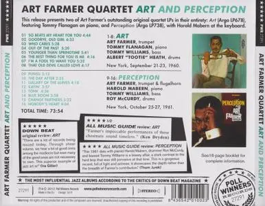 Art Farmer Quartet - Art and Perception (2012)