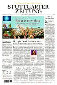 Stuttgarter Zeitung Stadtausgabe (Lokalteil Stuttgart Innenstadt) - 22. September 2018