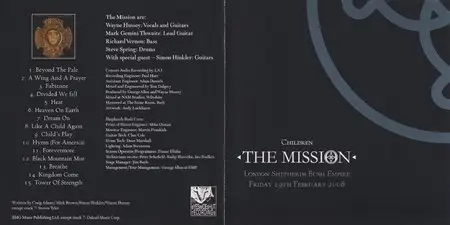 The Mission - London Shepherds Bush Empire (2008) {5CD Set, Eyes Wide Shut Recordings Limited Edition EWSR 002~006}