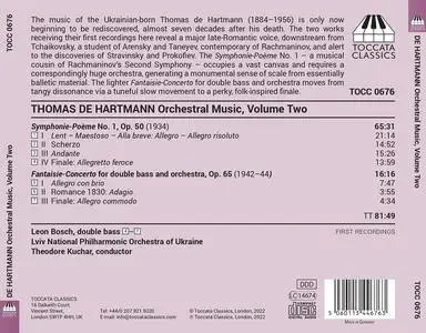 Theodore Kuchar, Lviv National Philharmonic Orchestra of Ukraine - Thomas de Hartmann: Orchestral Music, Volume Two (2022)