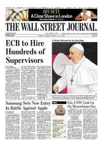 The Wallstreet Journal (Europe) March 15 2013