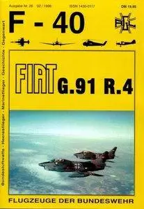 Fiat G.91 R.4 (F-40 Flugzeuge Der Bundeswehr 26) (repost)