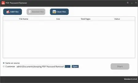 Amazing PDF Password Remover 1.1.5.8 Portable