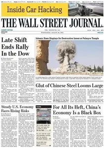 The Wall Street Journal Europe - Wednesday, 26 August 2015