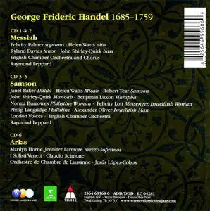 Raymond Leppard, English Chamber Orchestra - Handel Edition Vol. 4: Messiah; Samson; Arias [6CDs] (2008)