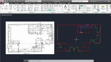 Creating an Architectural Drawing with AutoCAD 2013