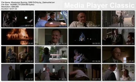 Alan PARKER (Drama) Mississippi Burning [DVDrip] 1988