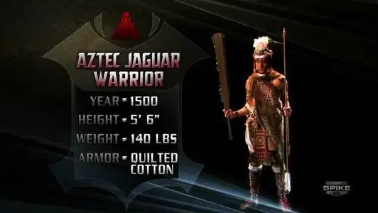 Aztec Jaguar vs. Zande Warrior.