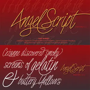 Angel Script Font
