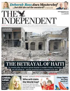 The Independent UK July 10 2010