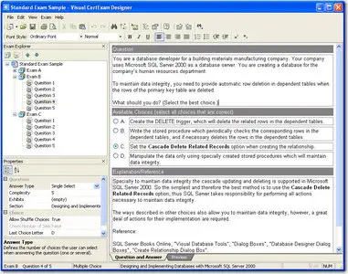 VisualCertExamSoftware Visual CertExam Suite v1.9.995