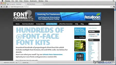 Web Fonts First Look