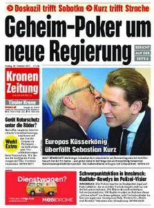 Kronen Zeitung Tirol - 20. Oktober 2017