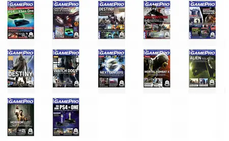 Gamepro (Playstation Xbox Nintendo) Magazin Full Year Edition 2014