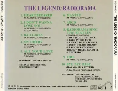 Radiorama - The Legend (1988) {Canyon International Japan}