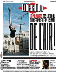 Libération du Mercredi 3 Juin 2015