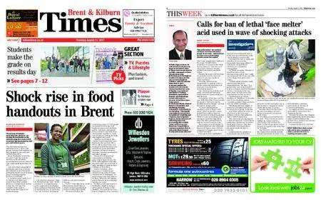 Brent & Kilburn Times – August 31, 2017