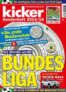 Kicker Sportmagazin Sonderheft: Bundesliga 2014/15
