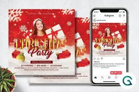 Christmas Party Flyer