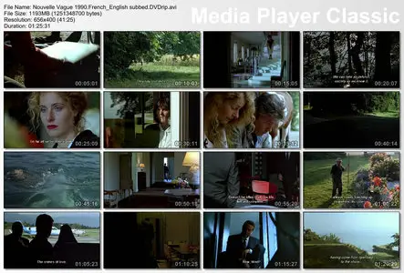 Jean-Luc GODARD (Comedie dramatique) Nouvelle Vague [DVDrip] 1990  Re-post 