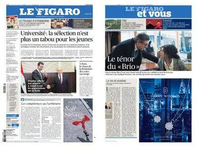 Le Figaro du Mercredi 22 Novembre 2017