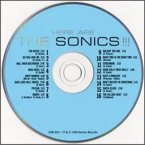 The Sonics - Here Are The Sonics!!! (1965) {Norton Records CNW903, Remastered and Expanded rel 1999}