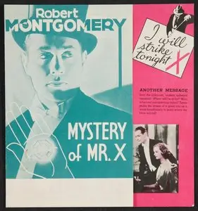 The Mystery of Mr X (1934)