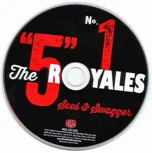 The "5" Royales  - Soul & Swagger: The Complete "5" Royales 1951-1967 (2014) {5CD Set RockBeat Records ROC-CD 3101}