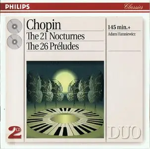 Frédéric Chopin: Complete Nocturnes & Préludes - Adam Harasiewicz (1994)