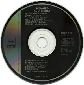 Al Di Meola - Scenario (1983) {Sony Japan}