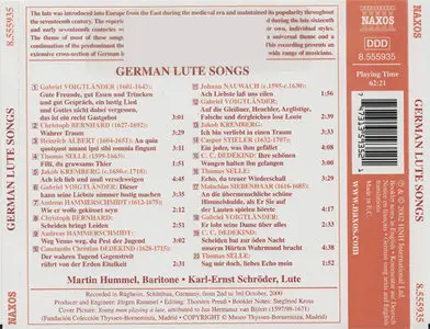 VA - Eternal Love - 17th Century German Lute Songs (2002)