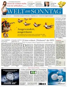 Die Welt am Sonntag 29 September 2013