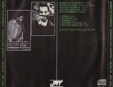 Bobby Hutcherson & Harold Land - Blow Up (1969) {Jazz Music Yesterday JMY1005-2 rel 1990}