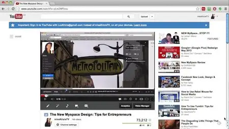 YouTube Ranking Recipe
