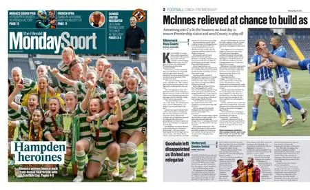 The Herald Sport (Scotland) – May 29, 2023