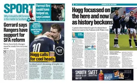 The Herald Sport (Scotland) – February 13, 2021