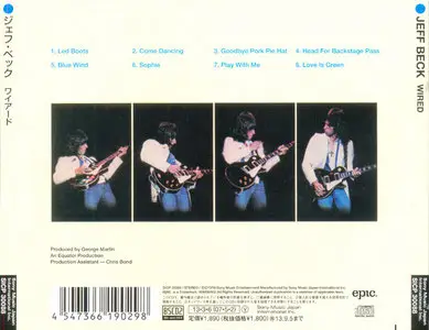 Jeff Beck - Wired (1976) [2013, Sony Music Japan, SICP 30088]