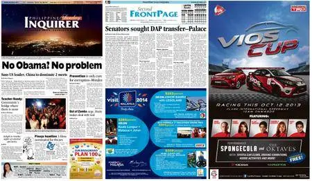 Philippine Daily Inquirer – October 06, 2013