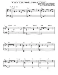 When The World Was Young [Jazz version] (arr. Brent Edstrom) - Harry Warren, Johnny Mercer (Piano Solo)