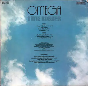 Omega - Time Robber (Bacillus Records BLPS 19233) (GER 1976) (Vinyl 24-96 & 16-44.1)
