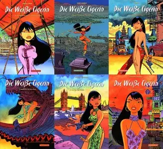 Die Weiße Tigerin - Band 1-6