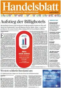 Handelsblatt vom Montag, 24. März 2014