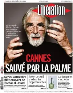 Libération du Lundi 28 Mai 2012